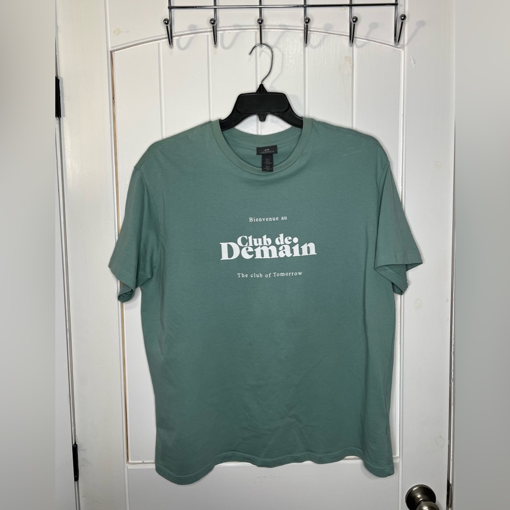 Streetwear Club De Demain Relaxed Fit Printed T-Shirt